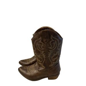 Rampage brown western boots women's 7m Vermont